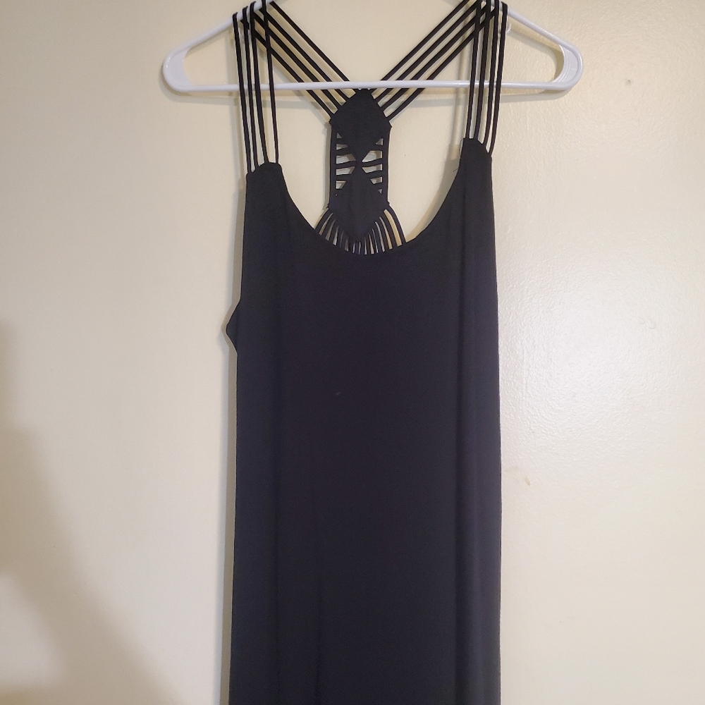 Coercion Black Maxi Dress